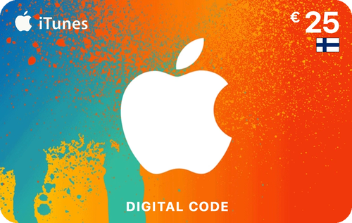 Purchase Apple iTunes Gift Card  25 EUR Finland Online - Best Price