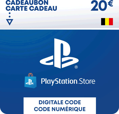 Buy PSN Card 20 EUR - PlayStation Network Belgium