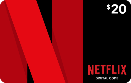 New Netflix Gift Card 20 USD US Game Key In Stock
