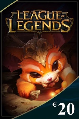 League of Legends Game Card 20 EUR Descarga Digital - Disponible Ahora
