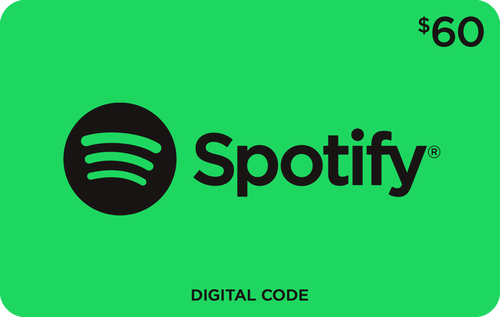 Dónde Comprar Spotify Gift Card 60 USD US En Línea Clave