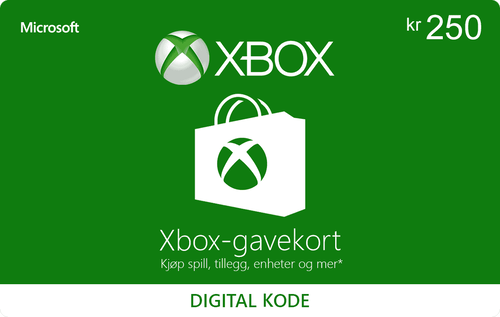 احصل على Xbox Gift Card 250 NOK Norway عبر الإنترنت - عرض خاص