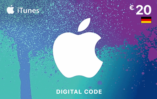 Apple iTunes Gift Card 20 EUR Germany بطاقة هدايا - أقل سعر مضمون