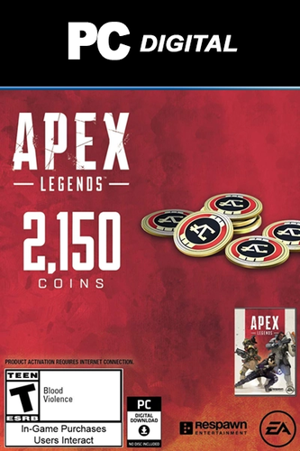 Apex Legends - 2150 Apex Coins PC WW - Código de Juego Auténtico