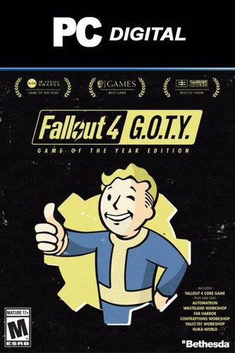 Get Fallout 4: Game of the Year Edition PC (STEAM) WW