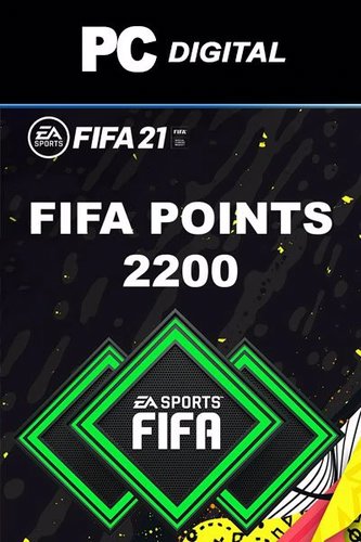 Authentic FIFA 21 - 2200 FUT Points PC (ORIGIN) WW Gift Card