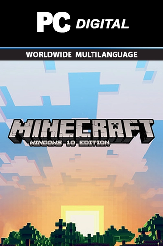 Get Minecraft Windows 10 Edition PC (MICROSOFT) WW