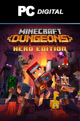 Minecraft: Dungeons Hero Edition PC (Microsoft) WW Gift Card - Secure Purchase
