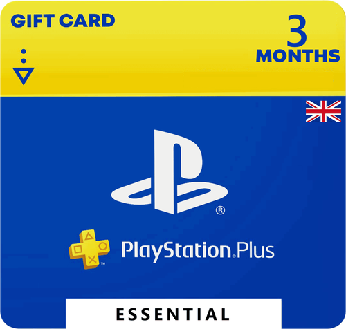 PlayStation Plus Essential 3 Months United Kingdom Gift Card - Secure Purchase