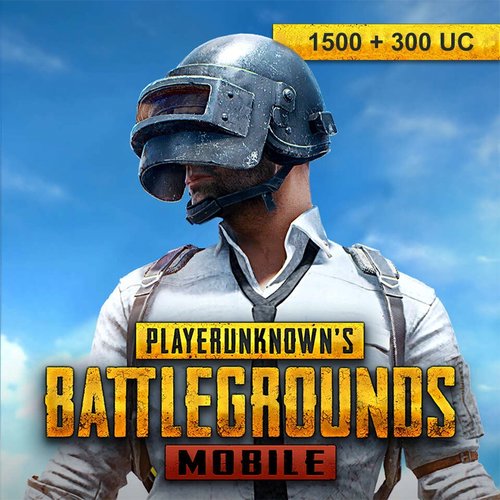 Discounted PUBG Mobile 1500 + 300 UC WW Gift Card