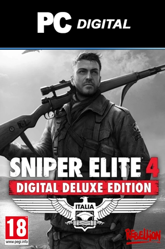 New Sniper Elite 4 Deluxe Edition PC (STEAM) WW Game Key Available