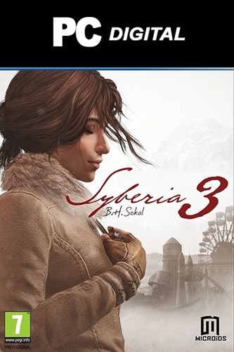 Syberia 3 PC (STEAM) WW Gift Card - Fast Delivery