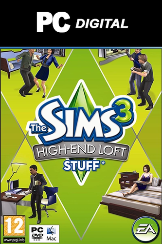 The Sims 3: High and Loft Stuff DLC (ORIGIN) WW İndirimli Hediye Kartı