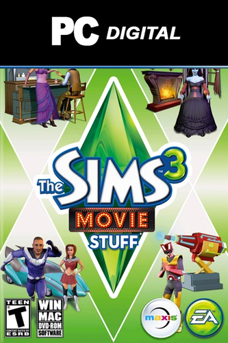 The Sims 3: Movie Stuff DLC (ORIGIN) WW Hediye Kartı - Güvenilir Satıcı