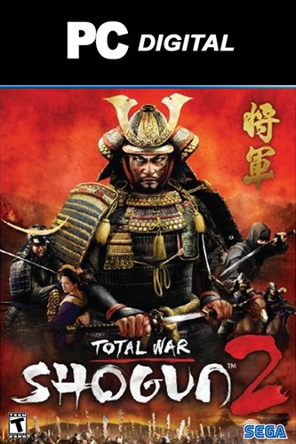 Genuine Total War: Shogun 2 PC (STEAM) WW Gift Card