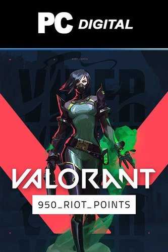 Valorant Gift Card 950 Riot Points EUR EU - Online Key Instant Access