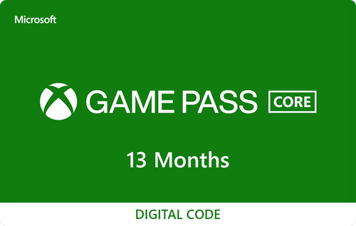 Xbox Live Gold - Xbox Game Pass Core 13 Months WW Descarga Instantánea
