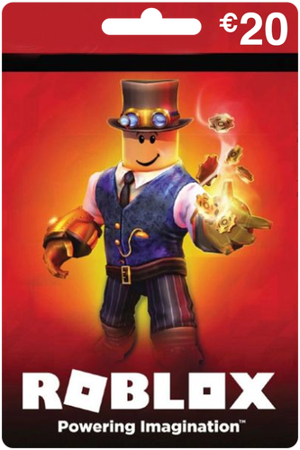 Roblox Gift Card 20 EUR Más Reciente Clave de Juego Disponible