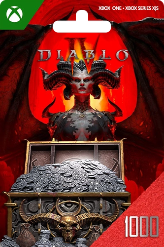 Get Diablo IV - 1000 Platinum Voucher Xbox One / Xbox Series X|S Online Key Today
