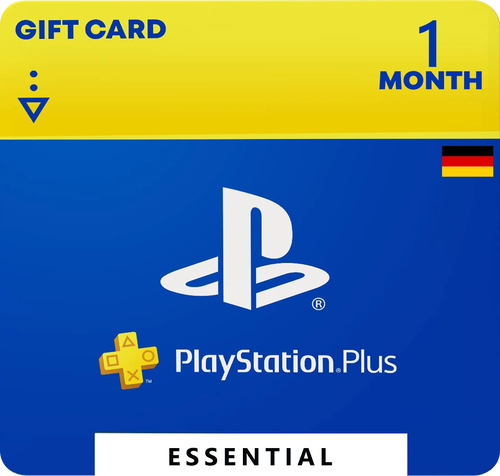 PlayStation Plus Essential 1 Month Germany Génuine Clé de Jeu