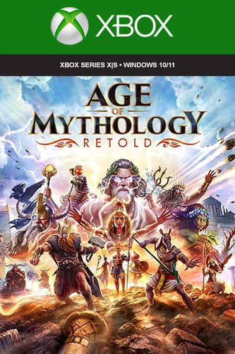 Age of Mythology: Retold Xbox Series/PC Más Reciente Clave de Juego Disponible
