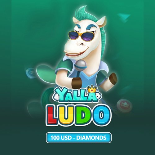 Yalla Ludo Diamonds 100 USD Gift Card Digital Download - Best Deal Online