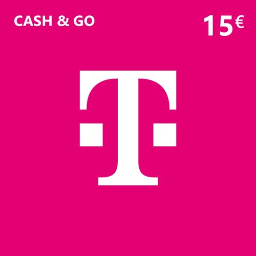 Cash & Go 15 EUR Direct Top Up Germany - Official Digital Key
