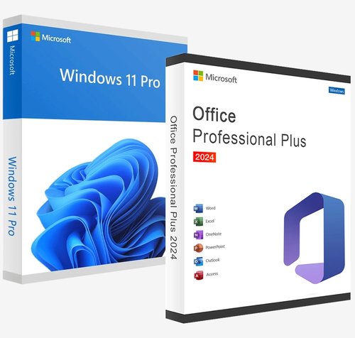 Windows 11 Pro + Microsoft Office 2024 Professional Plus - 3 Devices - Clé en Línia Disponible Maintenant