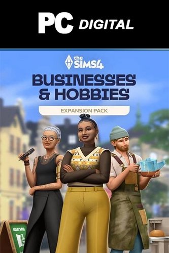 Purchase The Sims 4: Businesses & Hobbies Expansion Pack DLC PC (EA app) Digital Version Now
