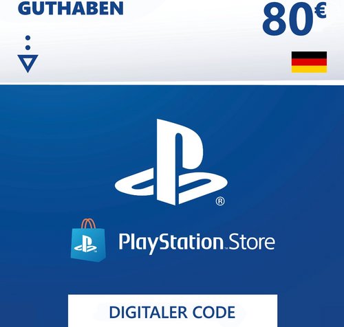 PSN Card 80 EUR - PlayStation Network Germany Más Reciente Descarga Digital En Stock